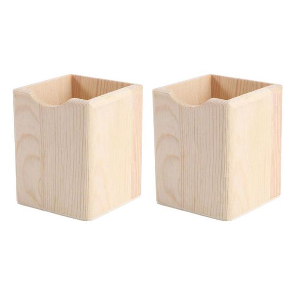 storage bottles & jars 2 pcs single compartments wooden container pen holder office organizer unfinished color case pot for home diy
storage bottles & jars 2 pcs single compartments wooden container pen holder office organizer unfinished color case pot for home diy