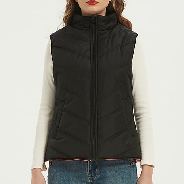 women's vests winter vest women cotton down warm sleeveless loose waistcoat casual stand collar short female padded jackets outerwear, Black;white
women's vests winter vest women cotton down warm sleeveless loose waistcoat casual stand collar short female padded jackets outerwear, Black;white