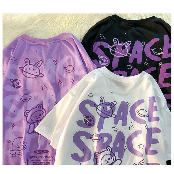 women's t-shirt pure cotton bear graffiti kawaii short-sleeved female harajuku simple style o-neck casual half sleeve, White
women's t-shirt pure cotton bear graffiti kawaii short-sleeved female harajuku simple style o-neck casual half sleeve, White