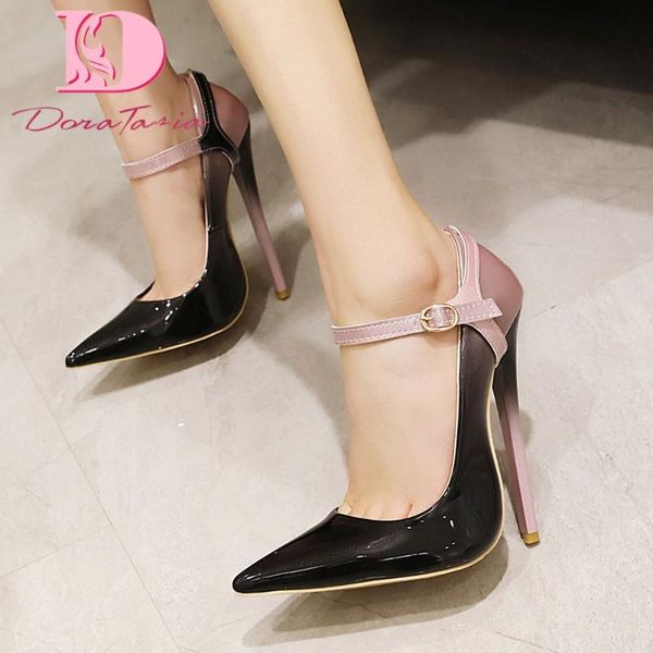 dress shoes doratasia plus size 35-46 ladies pointed toe pumps thin high heels mixed colors women 2021 party woman, Black
dress shoes doratasia plus size 35-46 ladies pointed toe pumps thin high heels mixed colors women 2021 party woman, Black