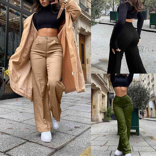 womens fit straight leg suit pant solid color office business casual work pants fashion casual button fly straight trousers, Black;white
womens fit straight leg suit pant solid color office business casual work pants fashion casual button fly straight trousers, Black;white