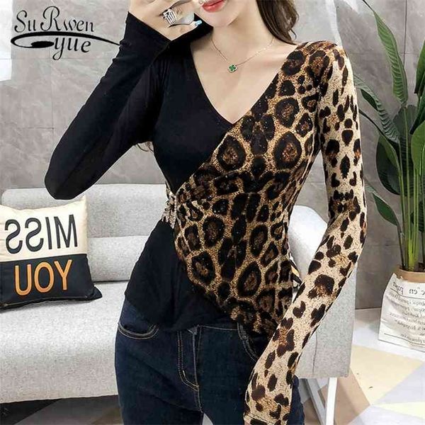 shirts for women autumn ladies casual leopard long sleeve women t-shirts elegant office lady v-neck female 6241 210324, White
shirts for women autumn ladies casual leopard long sleeve women t-shirts elegant office lady v-neck female 6241 210324, White
