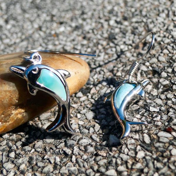 dangle & chandelier dj ch sea life dolphin drop earring, solid 925 sterling silver inlay natural larimar gemstone women girls earrings
dangle & chandelier dj ch sea life dolphin drop earring, solid 925 sterling silver inlay natural larimar gemstone women girls earrings