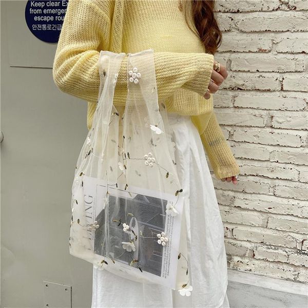storage bags female shopper bag with flower embroidery casual handbags summer cute large capacity folding
storage bags female shopper bag with flower embroidery casual handbags summer cute large capacity folding