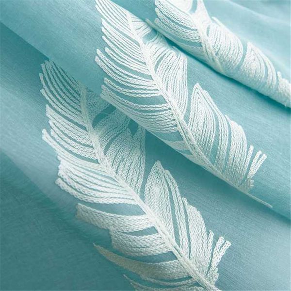 blue window curtain embroidered voile for living room bedroom balcony kitchen sheer drape blinds & drapes
blue window curtain embroidered voile for living room bedroom balcony kitchen sheer drape blinds & drapes