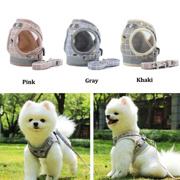 dog apparel nylon mesh kitten puppy reflective cat dogs harness and leash set vest leads pet clothes chest strap
dog apparel nylon mesh kitten puppy reflective cat dogs harness and leash set vest leads pet clothes chest strap