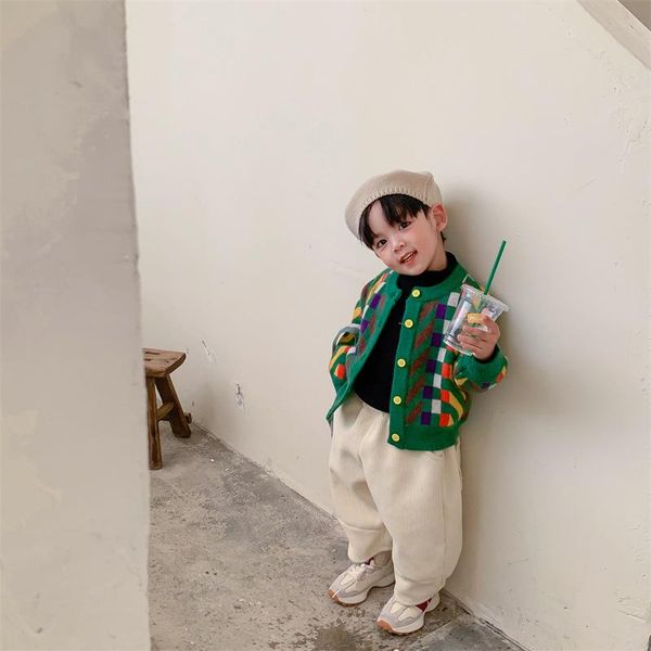 pullover boys cardigan 2022 autumn/winter children's winter knit jacket baby vintage sweater kids girl korean knitted coat clothes, Blue
pullover boys cardigan 2022 autumn/winter children's winter knit jacket baby vintage sweater kids girl korean knitted coat clothes, Blue