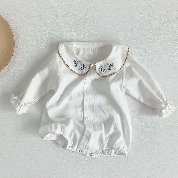 rompers born baby girls clothes infant bodysuit long sleeve embroidered collar korean jumpsuit, Blue
rompers born baby girls clothes infant bodysuit long sleeve embroidered collar korean jumpsuit, Blue