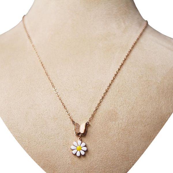 pendant necklaces fashion tiny choker goth gilded butterfly flower necklace for women romantic aesthetic jewelry gift, Silver 
pendant necklaces fashion tiny choker goth gilded butterfly flower necklace for women romantic aesthetic jewelry gift, Silver