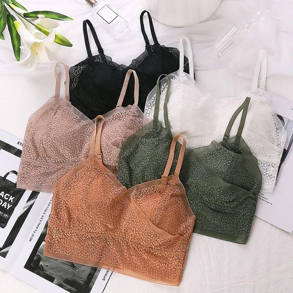 camisoles & tanks ly french style women ladies bras underwear v neck sleeveless adjustable straps comfortable lace femme built-in bra, Black;white
camisoles & tanks ly french style women ladies bras underwear v neck sleeveless adjustable straps comfortable lace femme built-in bra, Black;white