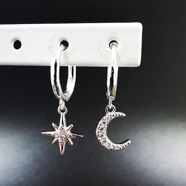 other cholcus moon and star sterling silver hoop earrings jewellry for women earring 925 gold plating fashion 2 jewelry e105, Golden;silver
other cholcus moon and star sterling silver hoop earrings jewellry for women earring 925 gold plating fashion 2 jewelry e105, Golden;silver