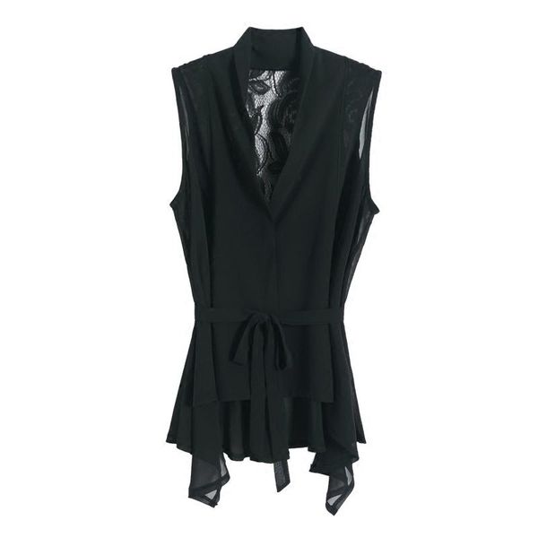 women's vests blazer casual women vest waistcoat long suit female jacket coat office lady chiffon sleeveless cardigan summer 2021, Black;white
women's vests blazer casual women vest waistcoat long suit female jacket coat office lady chiffon sleeveless cardigan summer 2021, Black;white