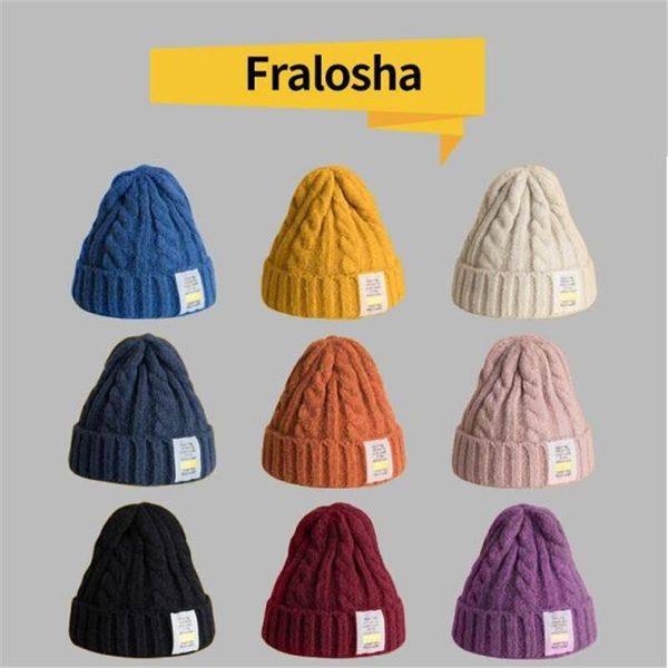 berets fralosha women woolen knit hats cap beanie candy colors thick dome hat warm skullies beanies ladies girls winter, Blue;gray
berets fralosha women woolen knit hats cap beanie candy colors thick dome hat warm skullies beanies ladies girls winter, Blue;gray