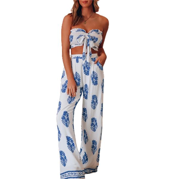 two-piece suit summer women boho beach style print tute loose wide leg pants 2pcs outfits tracksuit sets newby air, Black;white
two-piece suit summer women boho beach style print tute loose wide leg pants 2pcs outfits tracksuit sets newby air, Black;white