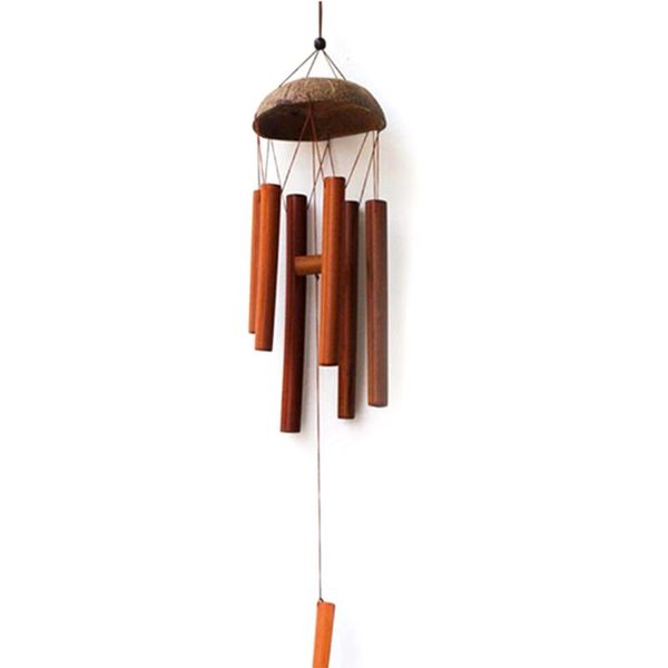 bamboo wind chimes coconut wood hand-made wall hanging decorations garden windbell chime decorative objects & figurines
bamboo wind chimes coconut wood hand-made wall hanging decorations garden windbell chime decorative objects & figurines