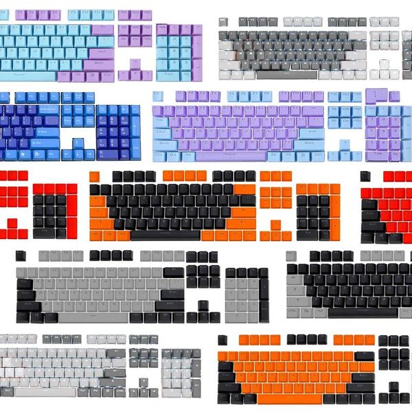 104pcs abs stylish backlight keycaps replacement mechanical keyboard accessory for cherry/kailh/gateron/outemu switch keyboards
104pcs abs stylish backlight keycaps replacement mechanical keyboard accessory for cherry/kailh/gateron/outemu switch keyboards