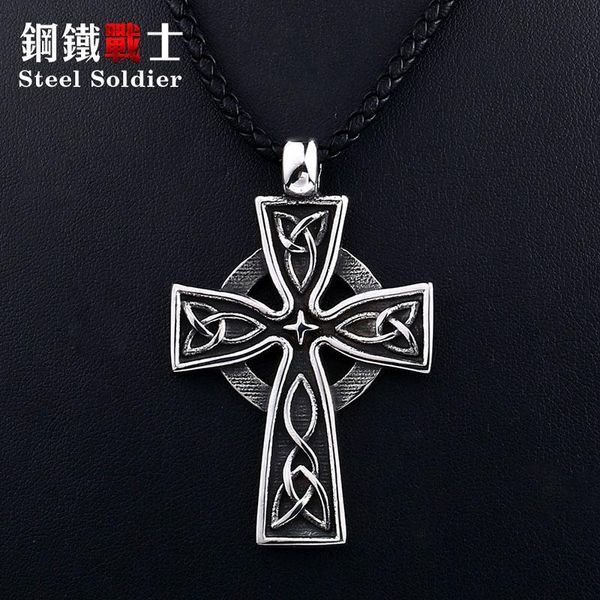 pendant necklaces steel soldier huge cross viking c eltic design cool necklace stainless chain jewelry, Silver
pendant necklaces steel soldier huge cross viking c eltic design cool necklace stainless chain jewelry, Silver