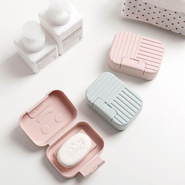 soap dishes creative style box with lid perforated wall-mounted travel portable sealed waterproof household toilet tray
soap dishes creative style box with lid perforated wall-mounted travel portable sealed waterproof household toilet tray