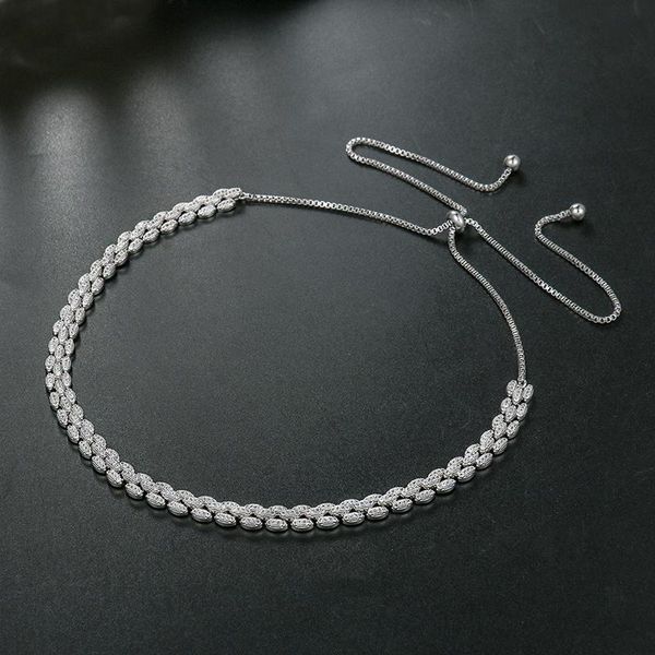 arrival brilliant cubic zirconia cz choker necklace for women banquet prom party jewelry chokers, Golden;silver
arrival brilliant cubic zirconia cz choker necklace for women banquet prom party jewelry chokers, Golden;silver