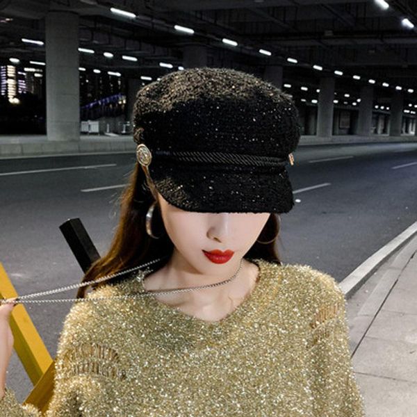 berets beret women's fall/winter trend octagonal hat british retro fashion website red with cap, Blue;gray
berets beret women's fall/winter trend octagonal hat british retro fashion website red with cap, Blue;gray