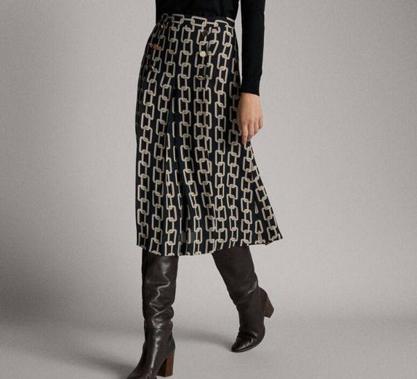 skirts skir 2021 women spring and summer high waist slimming chain print skirt, Black
skirts skir 2021 women spring and summer high waist slimming chain print skirt, Black