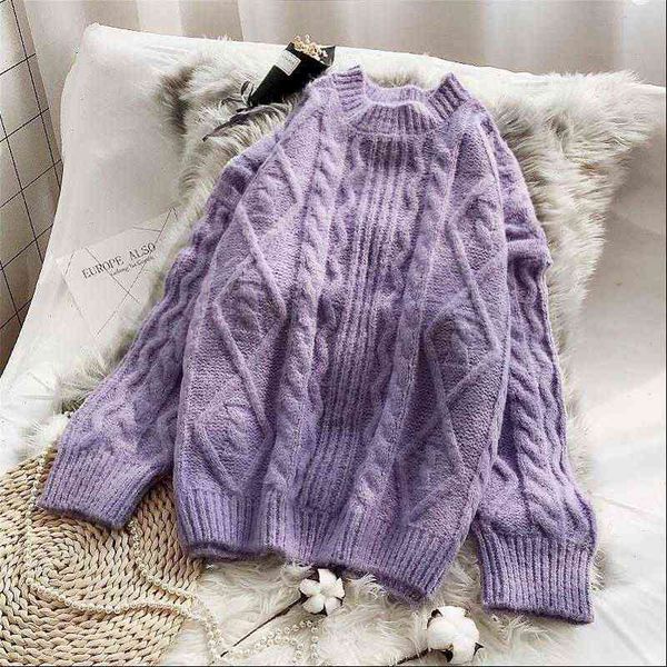 womens sweater large size pullover winter women knitted cashmere sweaters loose jumper autumn girls, White;black
womens sweater large size pullover winter women knitted cashmere sweaters loose jumper autumn girls, White;black