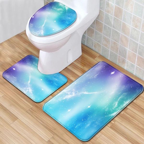 bath mats starry sky bathroom rug set matsbathroom mat anti slip toilet lid cover three-piece
bath mats starry sky bathroom rug set matsbathroom mat anti slip toilet lid cover three-piece