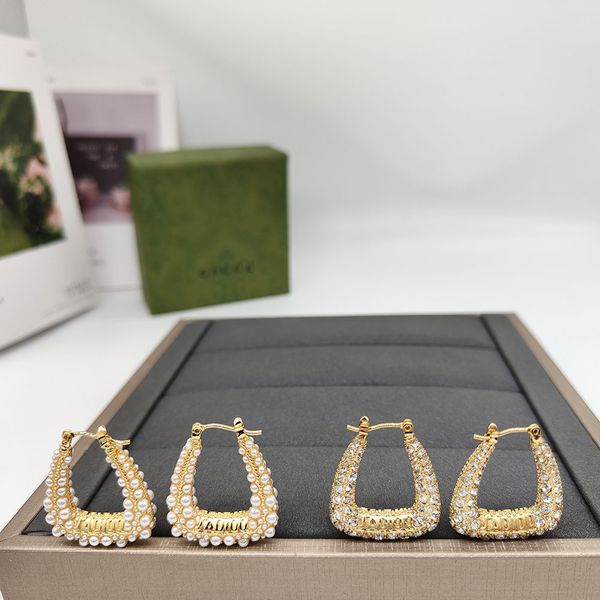 gift box earrings new pearl zircon geometric u-shaped earrings creative fashion trend elegant earrings for women, Silver
gift box earrings new pearl zircon geometric u-shaped earrings creative fashion trend elegant earrings for women, Silver