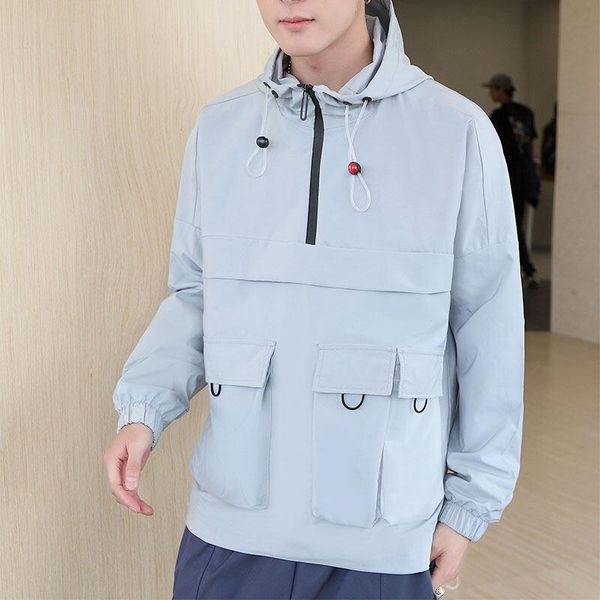 men's jackets hawaifish jacket men 2021 autumn fashion brand korean hip-hop clothing casual loose style solid jaqueta masculina, Black;brown
men's jackets hawaifish jacket men 2021 autumn fashion brand korean hip-hop clothing casual loose style solid jaqueta masculina, Black;brown