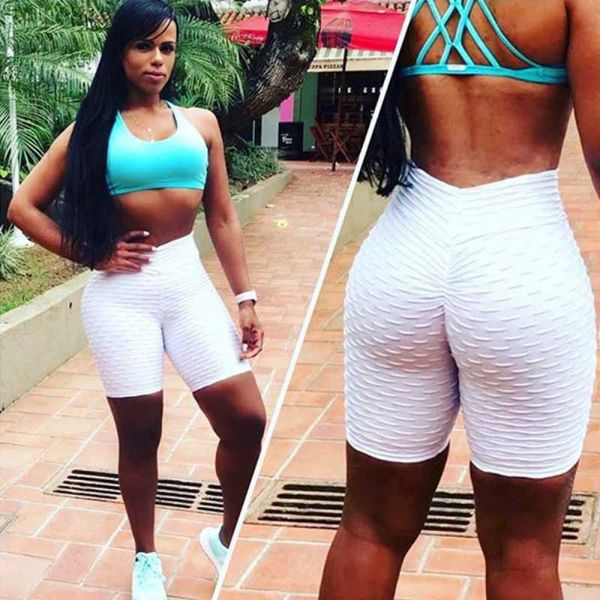 fashion leggings women fitness clothing high waist women's yoga pants jacquard five-point sports shorts gym, White;black
fashion leggings women fitness clothing high waist women's yoga pants jacquard five-point sports shorts gym, White;black
