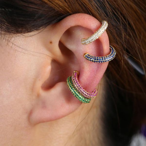 clip-on & screw back charm multi-color cz crystal micro ear cuff 1pcs bohemia c shaped cute stackable clip earring for women wedding party j, Silver
clip-on & screw back charm multi-color cz crystal micro ear cuff 1pcs bohemia c shaped cute stackable clip earring for women wedding party j, Silver