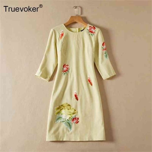 truevoker women spring runway fashion robe lady yellow flower embroidery plus size 2xl straight khaki mujer festa vestido 210602, Black;gray
truevoker women spring runway fashion robe lady yellow flower embroidery plus size 2xl straight khaki mujer festa vestido 210602, Black;gray