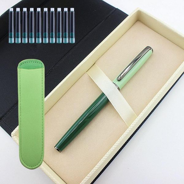 fountain pens paili 5016 retro morandi metal pen extra fine 0.38 nib matte ink
fountain pens paili 5016 retro morandi metal pen extra fine 0.38 nib matte ink