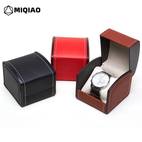 watch boxes & cases miqiao fashion jewelry gift display case single box pu leather square pillow pad portable watches storage w498, Black;blue
watch boxes & cases miqiao fashion jewelry gift display case single box pu leather square pillow pad portable watches storage w498, Black;blue