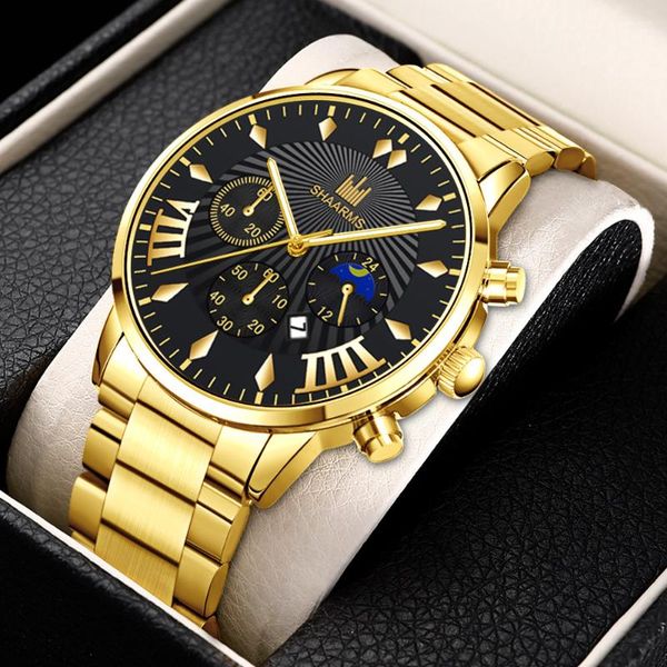 wristwatches wrist watch men rose gold stainless steel strap waterproof casual sport clock (small dial no work b3671, Slivery;brown
wristwatches wrist watch men rose gold stainless steel strap waterproof casual sport clock (small dial no work b3671, Slivery;brown