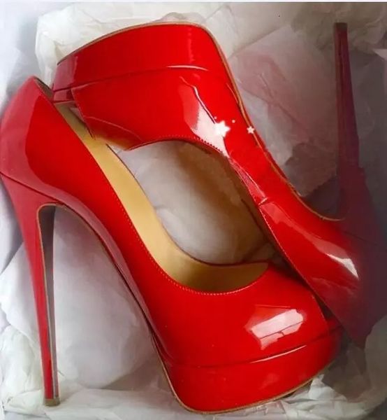 dress shoes nova marca sapatos de plataforma mulher peep toe 14cm vermelho único salto alto bombas femininos moda casamento uzsf, Black
dress shoes nova marca sapatos de plataforma mulher peep toe 14cm vermelho único salto alto bombas femininos moda casamento uzsf, Black