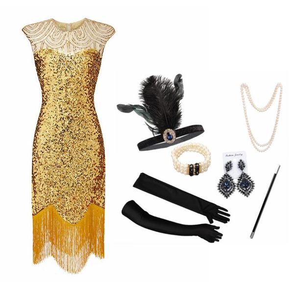 casual dresses 1920s flapper dress great gatsby party evening sequins fringed gown 20s accessories costumes s-xxxl, Black;gray
casual dresses 1920s flapper dress great gatsby party evening sequins fringed gown 20s accessories costumes s-xxxl, Black;gray