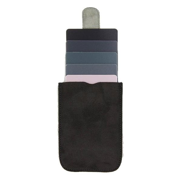 card holders portable ultra-thin multifunction waterproof holder stack up pull out slim cascading wallet purses, Brown;gray
card holders portable ultra-thin multifunction waterproof holder stack up pull out slim cascading wallet purses, Brown;gray