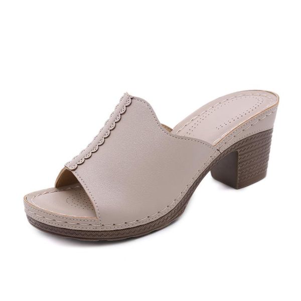 sandals cowcom women summer thick with large size women's shoes comfortable high heels casual wear ladies slippers ysk, Black
sandals cowcom women summer thick with large size women's shoes comfortable high heels casual wear ladies slippers ysk, Black