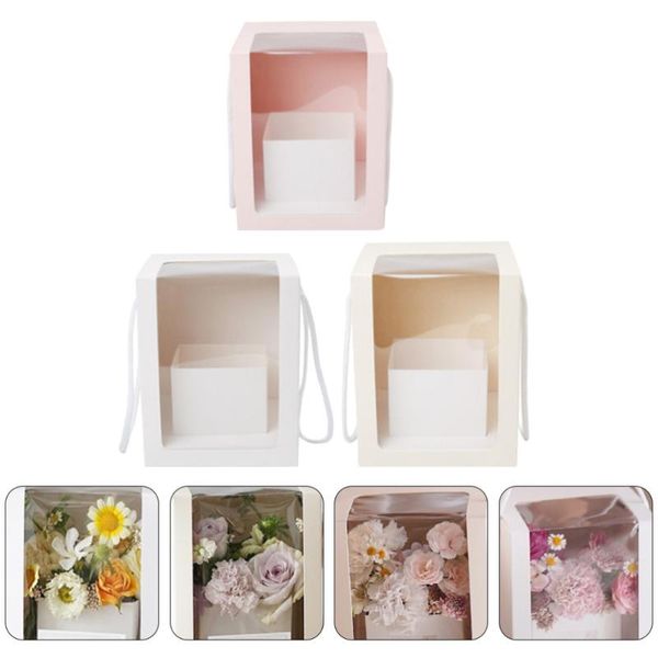 3pcs flower gift clear window transparant square shape portable packing boxes wrap
3pcs flower gift clear window transparant square shape portable packing boxes wrap