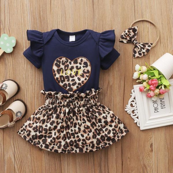 clothing sets baby boy clothes set for born infant girls valentine leopard print romper bodytsuit+skirt, White
clothing sets baby boy clothes set for born infant girls valentine leopard print romper bodytsuit+skirt, White