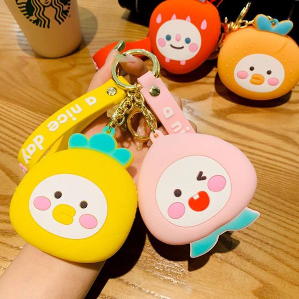cartoon keychains key chain buckles men women purse cars bags keychain silica gel lovers mini fruit series pendant accessories classic style, Silver
cartoon keychains key chain buckles men women purse cars bags keychain silica gel lovers mini fruit series pendant accessories classic style, Silver
