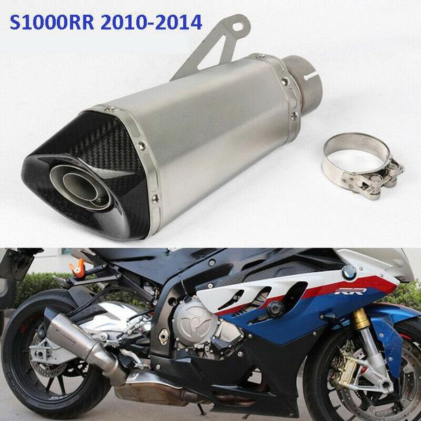60mm slip on for s1000rr s1000 s1000r 2010-2014 modified motorcycle exhaust system muffler tip pipe moto escape
60mm slip on for s1000rr s1000 s1000r 2010-2014 modified motorcycle exhaust system muffler tip pipe moto escape