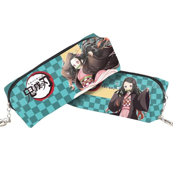 1pcs anime demon slayer kimetsu no yaiba pencil case cute pu leather zipper bag box kids stationery gift bags
1pcs anime demon slayer kimetsu no yaiba pencil case cute pu leather zipper bag box kids stationery gift bags