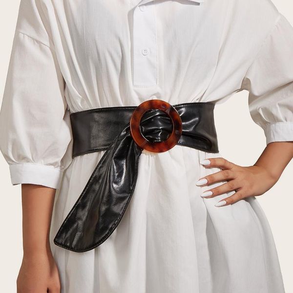 belts retro fashionable double-sided pu ladies soft leather simple round buckle decoration wild imitation belt, Black;brown
belts retro fashionable double-sided pu ladies soft leather simple round buckle decoration wild imitation belt, Black;brown