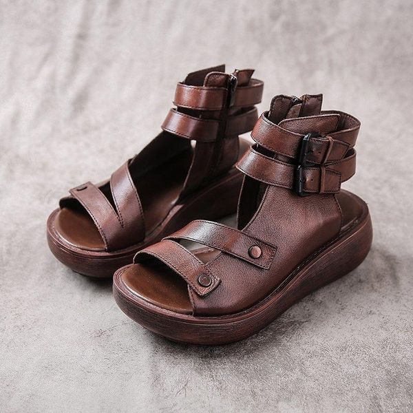 sandals women wedges shoes for retro heels summer woman thick bottom open toe femme platform, Black
sandals women wedges shoes for retro heels summer woman thick bottom open toe femme platform, Black