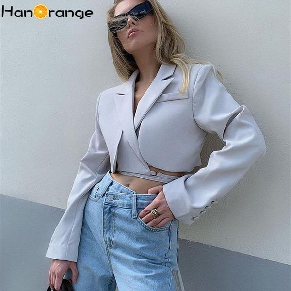 women's suits & blazers hanorange 2021 autumn super short blazer single-breasted casual solid-color long-sleeved suit jacket trim open, White;black
women's suits & blazers hanorange 2021 autumn super short blazer single-breasted casual solid-color long-sleeved suit jacket trim open, White;black