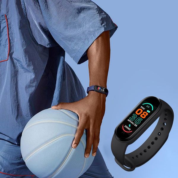 smart wristbands m6 band sport fitness tracker pedometer heart rate bracelet men women
smart wristbands m6 band sport fitness tracker pedometer heart rate bracelet men women