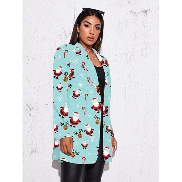women's suits & blazers blue christmas pattern print for women casual elegant slim one button long sleeve fashion plus size clothing au, White;black
women's suits & blazers blue christmas pattern print for women casual elegant slim one button long sleeve fashion plus size clothing au, White;black