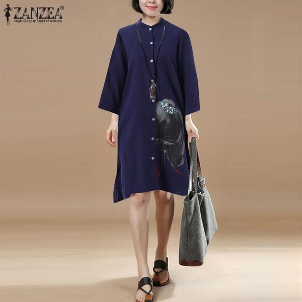 casual dresses 2022 femme baggy button vestido bohemian stylish robe women printed kaftan sundress autumn long sleeve oneck dress, Black;gray
casual dresses 2022 femme baggy button vestido bohemian stylish robe women printed kaftan sundress autumn long sleeve oneck dress, Black;gray